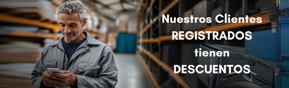 Descuentos para clientes registrados